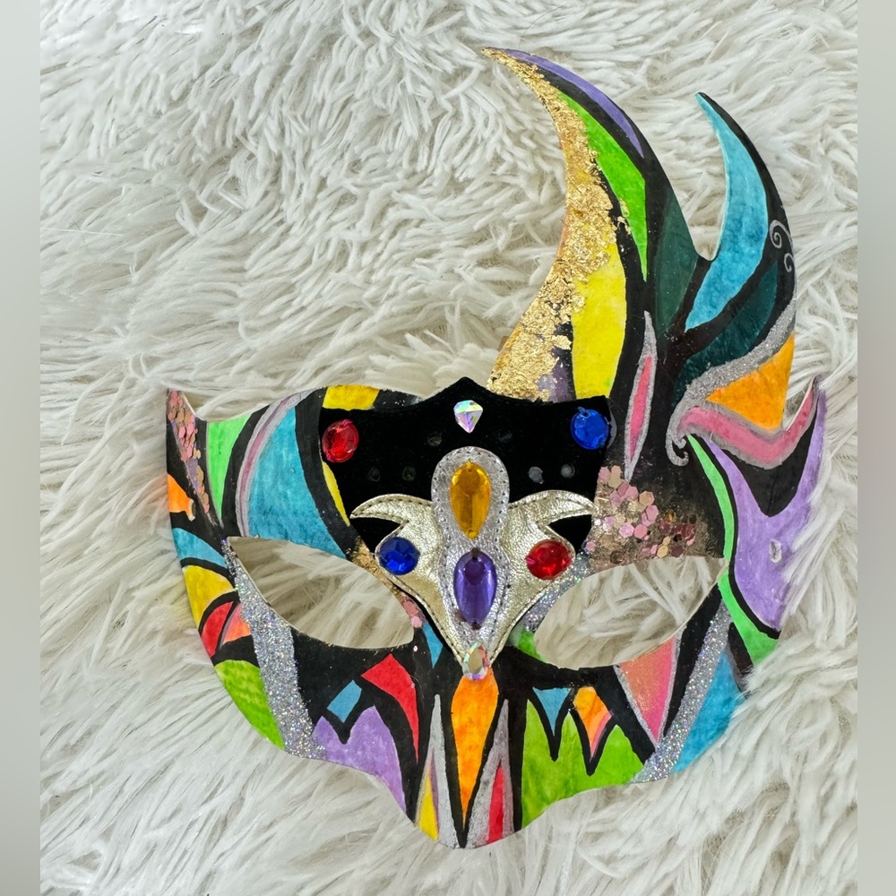 Hand made masquerade mask!